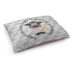 Hipster Graduate Dog Bed - Medium w/ Name or Text