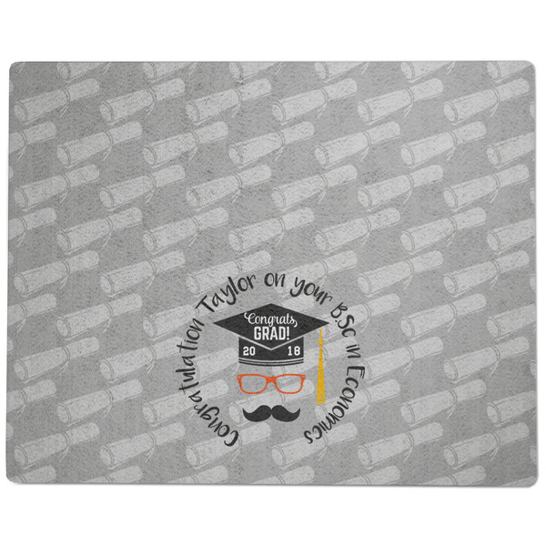 Hipster Graduate Dog Food Mat - Large without Bowls