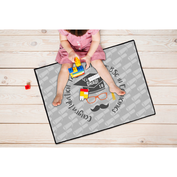 Hipster Graduate Door Mats - LIFESTYLE kid