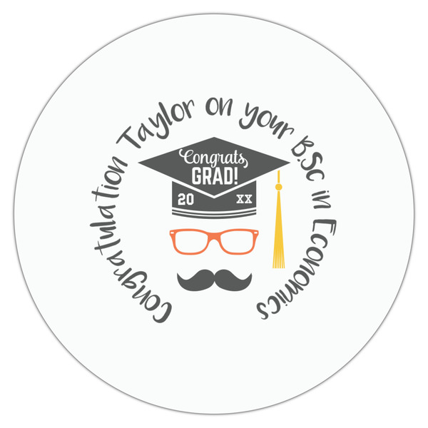 Hipster Graduate Drink Topper - Large - Single