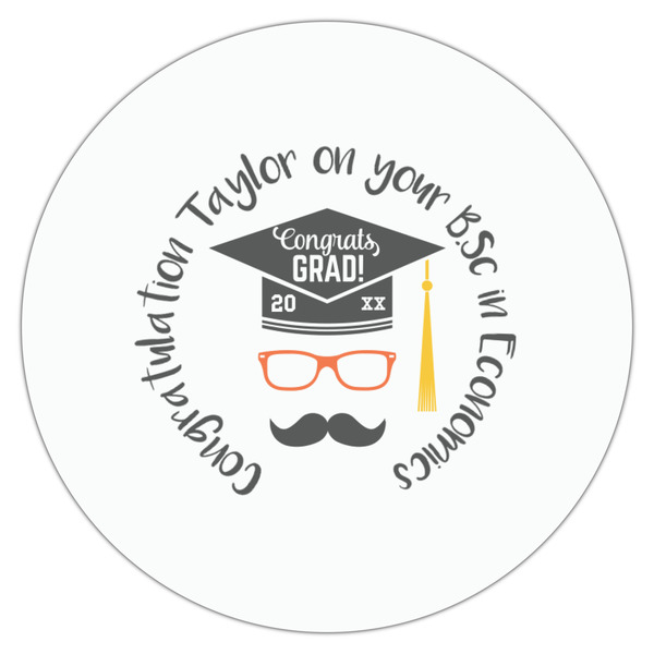 Hipster Graduate Drink Topper - Medium - Single