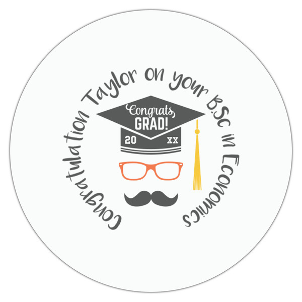 Hipster Graduate Drink Topper - Small - Single