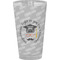 Hipster Graduate Pint Glass - Full Color - Front View