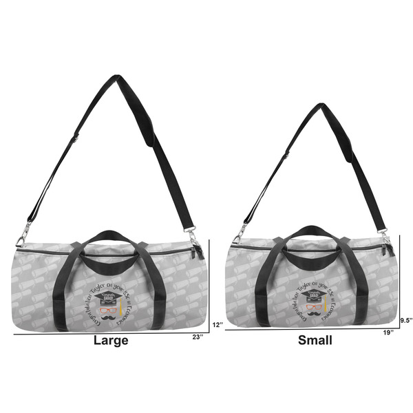 Hipster Graduate Duffle Bag Small and Large