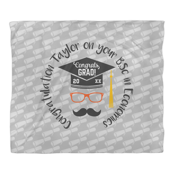 Hipster Graduate Duvet Cover - King - Front