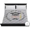 Hipster Graduate Duvet Cover - King (Personalized)