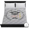 Hipster Graduate Duvet Cover - Full / Queen (Personalized)