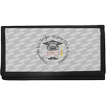 Hipster Graduate Canvas Checkbook Cover (Personalized)