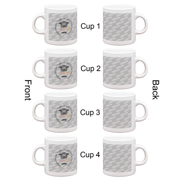 Hipster Graduate Espresso Cup Set of 4 - Apvl