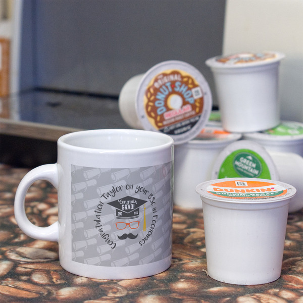 Hipster Graduate Espresso Cup - Single Lifestyle