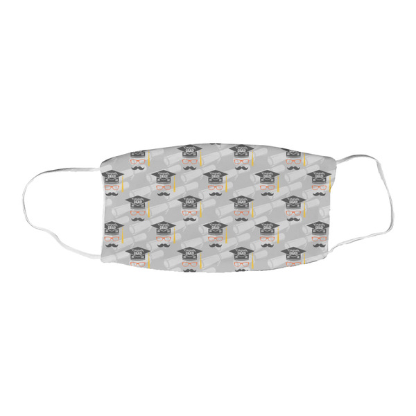 Hipster Graduate Fabric Face Mask