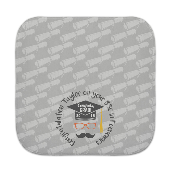 Custom Hipster Graduate Face Towel (Personalized)