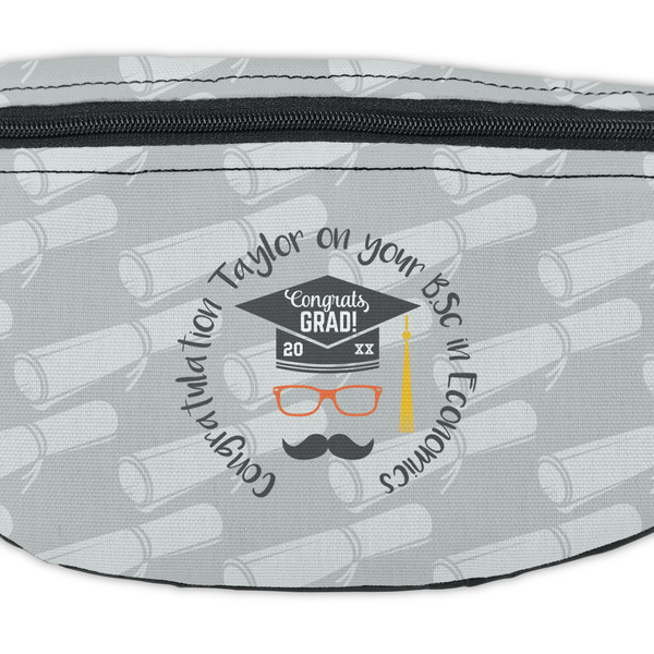 Hipster Graduate Fanny Pack - Closeup