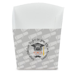 Hipster Graduate French Fry Favor Boxes (Personalized)