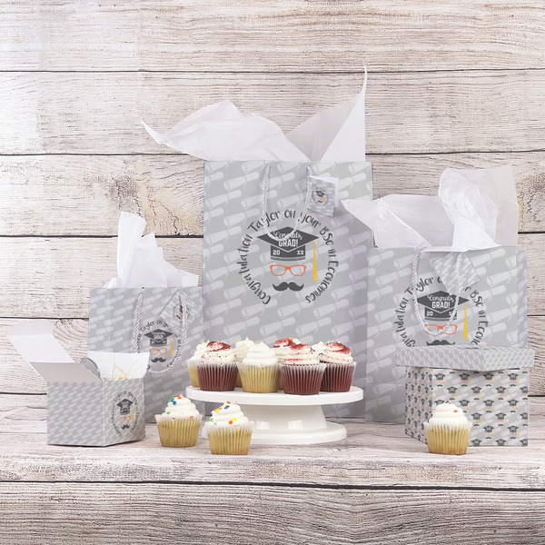 Hipster Graduate Gift Bags - In Context