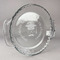 Hipster Graduate Glass Pie Dish - 9.5in Round (Personalized)