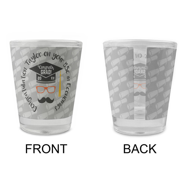 Hipster Graduate Glass Shot Glass - Standard - APPROVAL