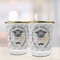 Hipster Graduate Glass Shot Glass - with gold rim - LIFESTYLE