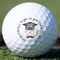 Hipster Graduate Golf Ball - Branded - Front