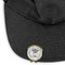 Hipster Graduate Golf Ball Marker Hat Clip - Main - GOLD