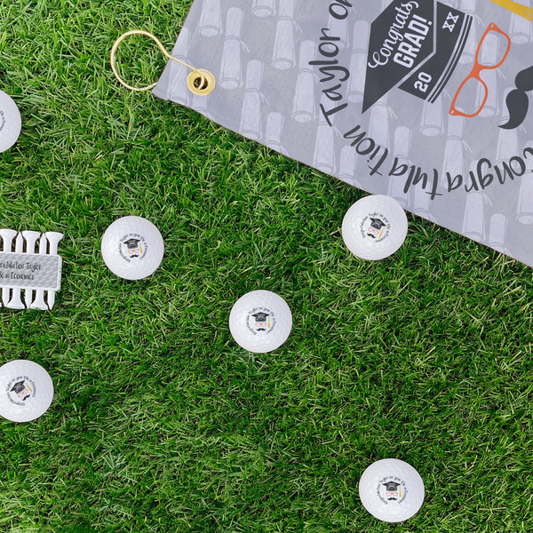 Hipster Graduate Golf Balls - Generic - Set of 12 - LIFESTYLE