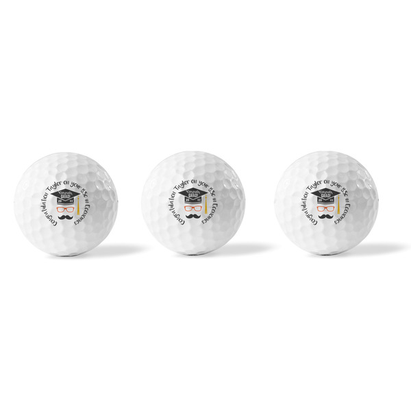 Hipster Graduate Golf Balls - Generic - Set of 3 - APPROVAL