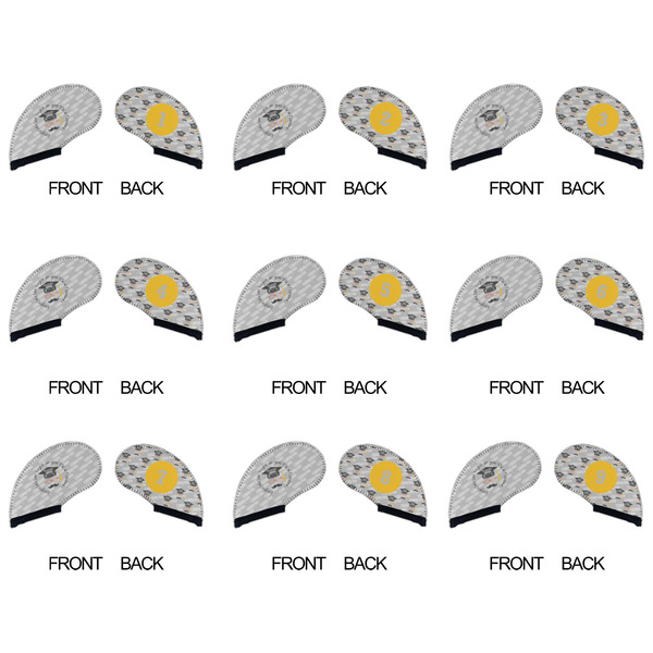 Hipster Graduate Golf Club Covers - APPROVAL (set of 9)