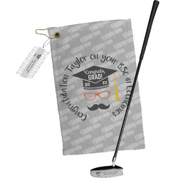 Hipster Graduate Golf Towel Gift Set (Personalized)