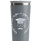 Hipster Graduate Grey RTIC Everyday Tumbler - 28 oz. - Close Up