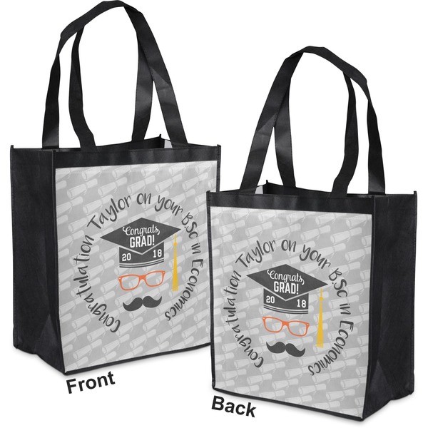 Hipster Graduate Grocery Bag - Apvl