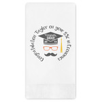 Hipster Graduate Guest Towels - Full Color (Personalized)