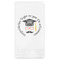 Hipster Graduate Guest Napkin - Front View