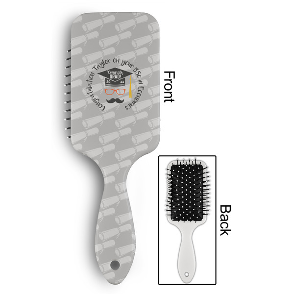 Hipster Graduate Hair Brush - Approval