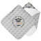 Hipster Graduate Hooded Baby Towel (Personalized)