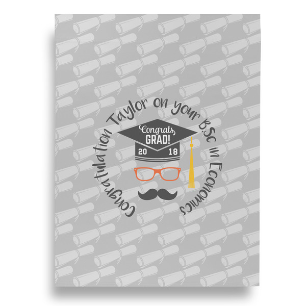 Hipster Graduate House Flags - Double Sided - BACK
