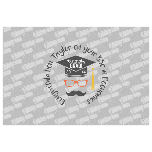 Hipster Graduate Indoor / Outdoor Rug - 2'x3' - Front Flat