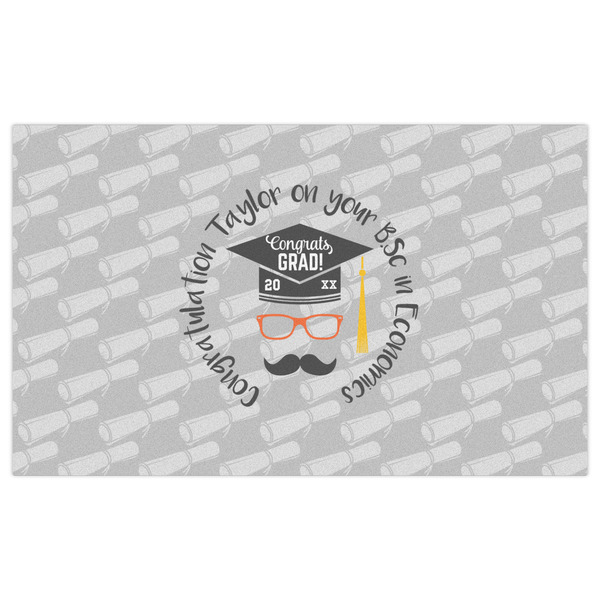 Hipster Graduate Indoor / Outdoor Rug - 3'x5' - Front Flat