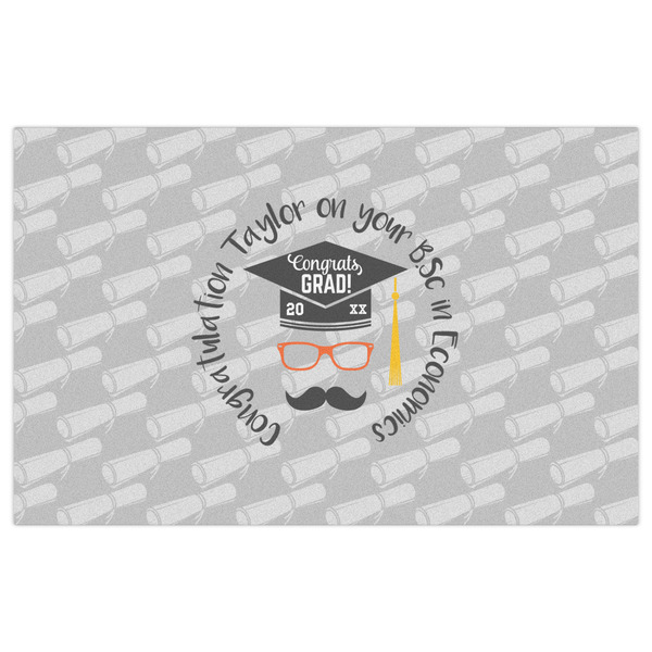 Hipster Graduate Indoor / Outdoor Rug - 5'x8' - Front Flat