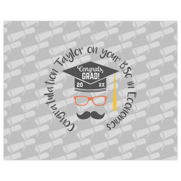 Hipster Graduate Indoor / Outdoor Rug - 8'x10' - Front Flat