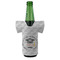 Hipster Graduate Jersey Bottle Cooler - Set of 4 - FRONT (on bottle)