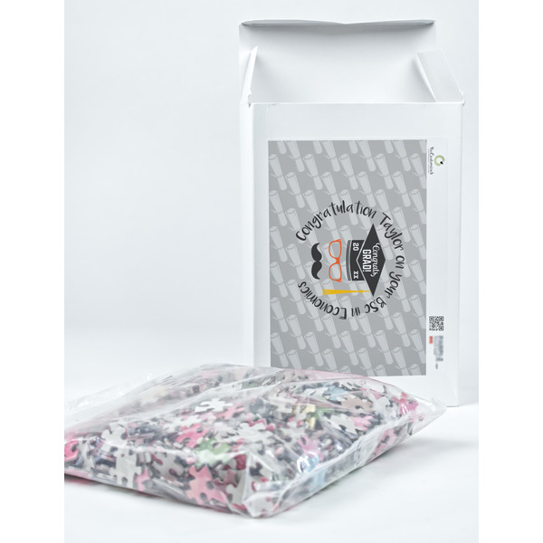 Hipster Graduate Jigsaw Puzzle 1014 Piece - Box