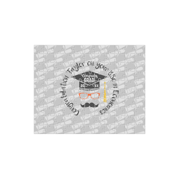 Custom Hipster Graduate 110 pc Jigsaw Puzzle (Personalized)