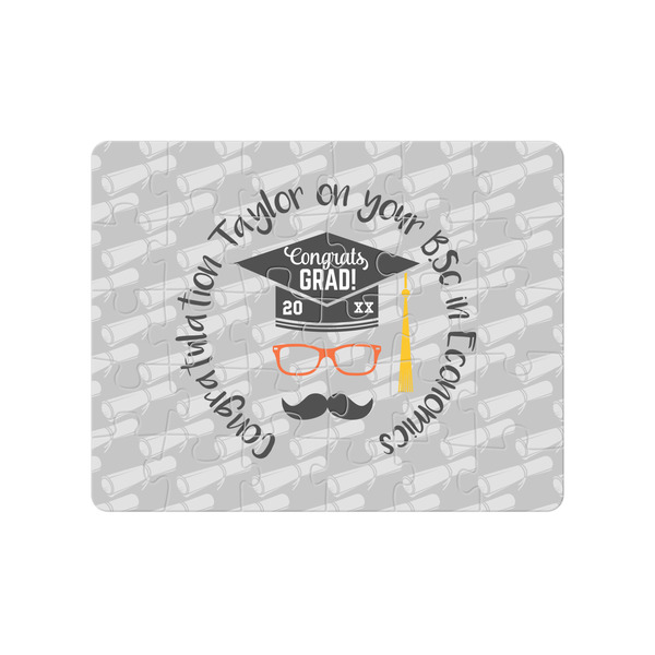 Custom Hipster Graduate Jigsaw Puzzles (Personalized)