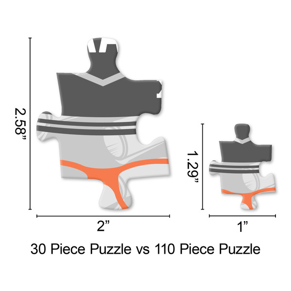Hipster Graduate Jigsaw Puzzle - Piece Comparison