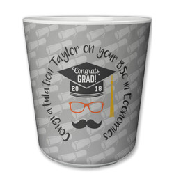 Hipster Graduate Plastic Tumbler 6oz (Personalized)