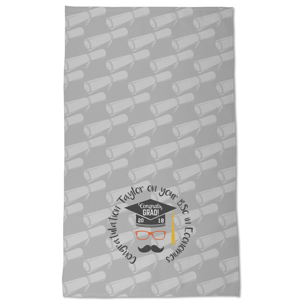 Hipster Graduate Kitchen Towel - Poly Cotton - Full Front