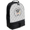 Hipster Graduate Large Backpack - Black - Angled View