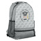 Hipster Graduate Large Backpack - Gray - Angled View