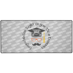 Hipster Graduate 3XL Gaming Mouse Pad - 35" x 16" (Personalized)