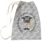 Hipster Graduate Large Laundry Bag - Front View